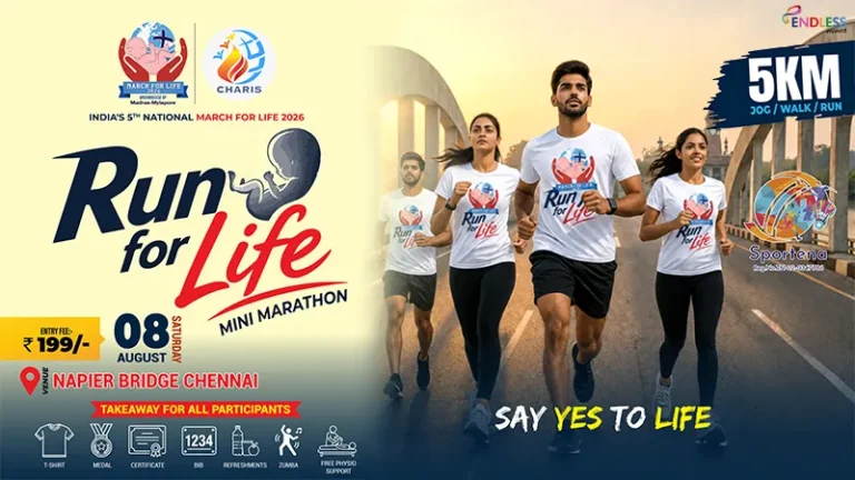RUN FOR LIFE – 5KM SAY YES TO LIFE MINI MARATHON